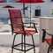 Flash Furniture Outdoor Stool - 30 inch Patio Bar Stool, Red, 2PK 2-ET-SWVLPTO-30-RD-GG - alternate 8